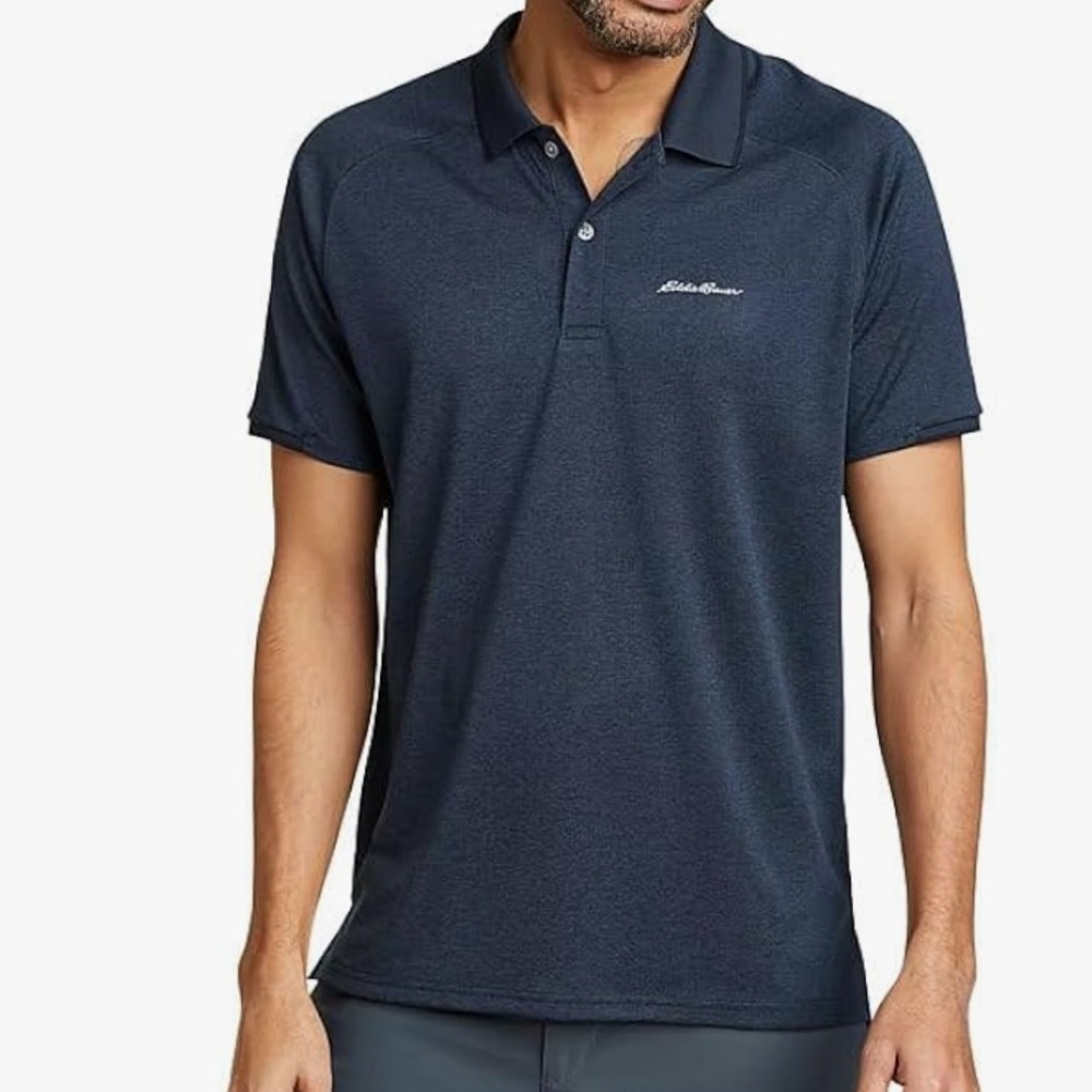 Lot of 2 Eddie Bauer Resolution Pro Polo Shirts - XL